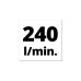 Einhell Kompressor TC-AC 240/50/10 OF(rot/schwarz, 1.500 Watt)