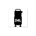Einhell Kompressor TE-AC 24 Silent(rot/schwarz, 750 Watt)