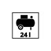 Einhell Kompressor TE-AC 270/24/10(rot)