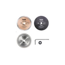 Einhell Kreissägeblatt-Satz Ø 89mm, 5-teilig(Bohrung 10mm, für Mini-Handkreisägen)