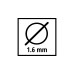 Einhell Mäh-Faden basic line 1,6mm(15 Meter)