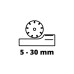 Einhell Mauer-Nutfräse TE-MA 1500(rot/schwarz, 1.500 Watt)