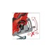 Einhell Mini-Handkreissäge TC-CS 89(rot/schwarz, 600 Watt)