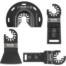Einhell Multitool-Set 49708850, 4-teilig, Sägeblatt-Satz( für Holz, Kunststoff, für Multifunktionswerkzeuge)