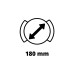 Einhell Polierhauben- / Schleifscheiben-Set, für CC-PO 1100/ 1/ 2 E, Schleif- / Poliermittel(180mm, 6-teilig)