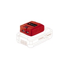 Einhell Power USB Akku Adapter(rot, EIN-4514120)