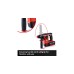 Einhell Professional Akku-Bohrhammer HEROCCO, 18Volt(rot/schwarz, ohne Akku und Ladegerät)