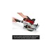 Einhell Professional Akku-Handkreissäge TE-CS 18/190 Li BL - Solo, 18Volt(rot/schwarz, ohne Akku und Ladegerät)