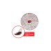 Einhell Professional Akku-Rasenmäher GE-CM 36/47 S HW Li, 36Volt (2x18Volt)(rot/schwarz, 4x Li-Ionen Akku 4,0Ah, mit Hinterradantrieb)