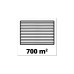 Einhell Professional Akku-Rasenmäher GE-CM 36/47 S HW Li, 36Volt (2x18Volt)(rot/schwarz, 4x Li-Ionen Akku 4,0Ah, mit Hinterradantrieb)
