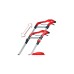 Einhell Professional Akku-Rasenmäher RASARRO 36/42, 36Volt (2x18V)(rot/schwarz, 2x Li-Ionen Akku 5,2Ah)