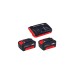 Einhell Professional Akku-Rasenmäher RASARRO 36/42, 36Volt (2x18V)(rot/schwarz, 2x Li-Ionen Akku 5,2Ah)