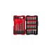 Einhell Professional Akku-Schlagbohrschrauber TP-CD 18/60 Li- i BL +39(rot/schwarz, 2x Li-Ion Akku 2,0Ah, Koffer, 39-teiliges Bit- und Bohrer-Set)