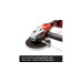 Einhell Professional Akku-Winkelschleifer TE-AG 18/150 Li BL - Solo, 18Volt(rot/schwarz, ohne Akku und Ladegerät)