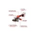 Einhell Professional Akku-Winkelschleifer TE-AG 18/150 Li BL - Solo, 18Volt(rot/schwarz, ohne Akku und Ladegerät)