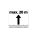 Einhell Regenfasspumpe GE-PP 5555 RB-A, Tauch- / Druckpumpe(rot/schwarz, 550 Watt)