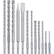 Einhell SDS Plus Meißel- & Bohrer-Satz, 12-teilig(Koffer)