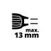 Einhell Schlagbohrmaschine RT-ID 65/1(rot/schwarz, 650 Watt)
