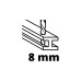 Einhell Schlagbohrmaschine TE-ID 500 E(rot/schwarz, 550 Watt)