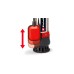Einhell Schmutzwasserpumpe GC-DP 5010 G, Tauch- / Druckpumpe(rot/edelstahl, 500 Watt)