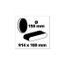 Einhell Stand-Band-Tellerschleifer TC-US 380, Bandschleifer(rot/schwarz, 300 Watt)