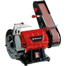 Einhell Stand-Bandschleifer TC-US 350, Doppelschleifer(rot/schwarz, 350 Watt)