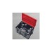 Einhell Systemkoffer E-Case M, Werkzeugkiste(schwarz/rot)