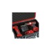 Einhell Systemkoffer E-Case S-F foam, Werkzeugkiste(schwarz/rot, mit 2 Schaumstoffeinlagen)