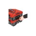 Einhell Systemkoffer E-Case S-F foam, Werkzeugkiste(schwarz/rot, mit 2 Schaumstoffeinlagen)