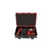 Einhell Systemkoffer E-Case S-F foam, Werkzeugkiste(schwarz/rot, mit 2 Schaumstoffeinlagen)