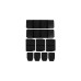 Einhell Systemkoffer E-Case S-F incl. dividers, Werkzeugkiste(schwarz/rot, mit Trennelementen)