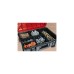 Einhell Systemkoffer E-Case S-F incl. dividers, Werkzeugkiste(schwarz/rot, mit Trennelementen)