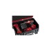 Einhell Systemkoffer E-Case S-F incl. grid foam, Werkzeugkiste(schwarz/rot, mit Rasterschaumstoffeinlage)