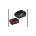 Einhell Werkzeug-Set TE-TK 18/2 Li Kit(rot/schwarz, Akku-Bohrschrauber und Akku-Winkelschleifer, Li-Ion-Akku 4,0Ah)