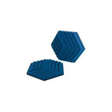 Elgato Wave Panels Starter Kit, Dämmung(blau, 6 Stück)