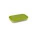 Emsa CLIP & GO Lunchbox XL, Lunch-Box(grün/transparent, mit Einsätzen)