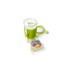 Emsa CLIP & GO Yoghurt Mug, Becher(grün/transparent, 450ml)