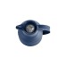 Emsa Isolierkanne SAMBA WAVE, 1 Liter(dunkelblau, QUICK PRESS Verschluss)