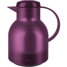 Emsa SAMBA Isolierkanne, 1 Liter(aubergine, QUICK PRESS Verschluss)