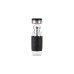 Emsa TEA MUG Tee-Thermobecher 0,4 Liter(schwarz/transparent, Glas, Drehverschluss)