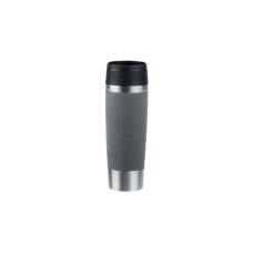 Emsa TRAVEL MUG Classic Grande Thermobecher(grau/edelstahl, 0,5 Liter)