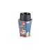 Emsa TRAVEL MUG Compact Thermobecher(blau/edelstahl, 0,3 Liter, Drehverschluss)