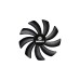 Enermax SquA RGB 120x120, Gehäuselüfter(schwarz, Einzellüfter)