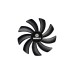 Enermax SquA RGB 3 Fan Pack 120x120, Gehäuselüfter(schwarz, inkl. RGB-Steuerbox)
