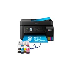 Epson EcoTank ET-4800, Multifunktionsdrucker(schwarz, Scan, Kopie, Fax, USB, LAN, WLAN)