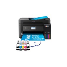 Epson EcoTank ET-4850, Multifunktionsdrucker(schwarz, Scan, Kopie, Fax, USB, LAN, WLAN)