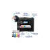 Epson EcoTank ET-5800, Multifunktionsdrucker(schwarz, Scan, Kopie, Fax)