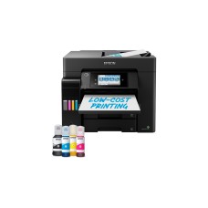 Epson EcoTank ET-5850, Multifunktionsdrucker(schwarz, USB, LAN, WLAN, Scan, Kopie, Fax)