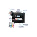 Epson EcoTank ET-5850, Multifunktionsdrucker(schwarz, USB, LAN, WLAN, Scan, Kopie, Fax)