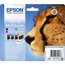 Epson Tinte Multipack T0715 (C13T07154012)(DURABrite)